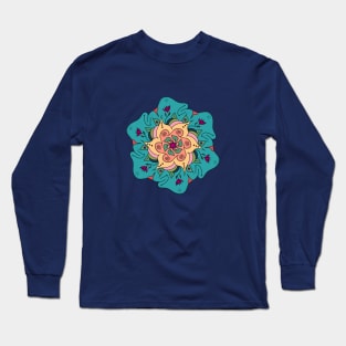 Mandala flower v3 Long Sleeve T-Shirt